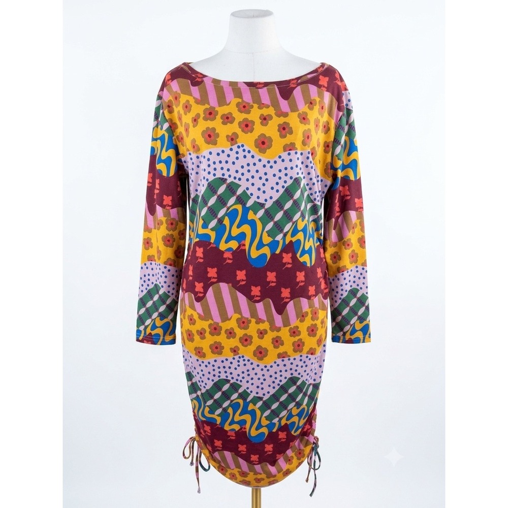Target Latino Heritage Plus Size Multiccolor Abstract Dress Size XCLl